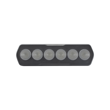 Luz de Trabajo Ultra brillante Rectangular, 6 LED, 1300 Lúmenes, 12-24 Vcd