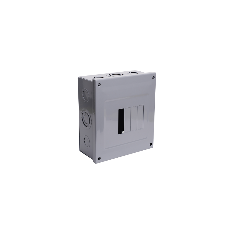 Centro de Carga para Sobreponer, 04 Polos, 100 A, 1 Fase 3 Hilos, 120/240 V AC, 60Hz
