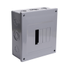 Centro de Carga para Sobreponer, 04 Polos, 100 A, 1 Fase 3 Hilos, 120/240 V AC, 60Hz