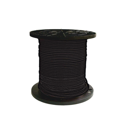 ( VENTA POR METRO ) Cable Fotovoltaico / Negro / Recubrimiento XLPE / 6 mm² / 10 AWG / Hasta 1,800 Vcc