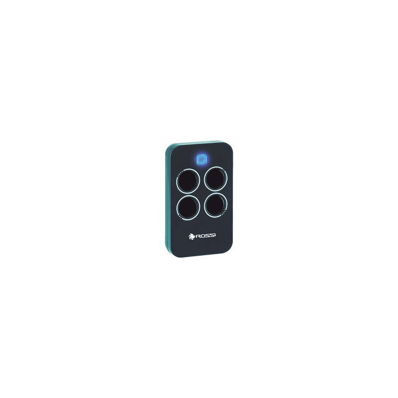 Control Remoto de Cuatro Canales Para Motores Rossi / Frecuencia de 433 Mhz