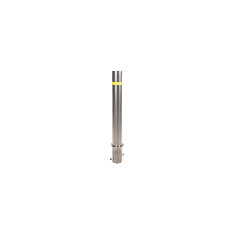 Bolardo Fijo de Acero Inoxidable de 900 mm de Altura / Ideal para aplicaciones delimitaciones de automóviles