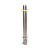 Bolardo Fijo de Acero Inoxidable de 900 mm de Altura / Ideal para aplicaciones delimitaciones de automóviles
