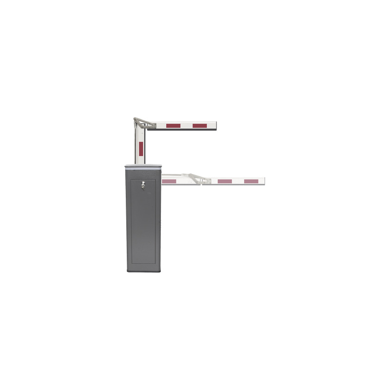 Kit de Barrera Vehicular Derecha y Brazo ARTICULADO de 3 Metros / Finales de Carrera Ajustables por Programación / Movimiento F