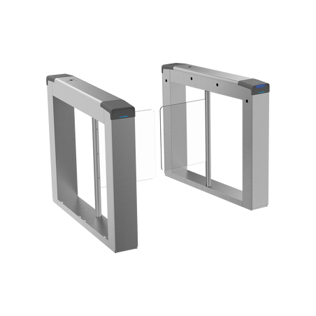 Torniquete Swing para EXTERIOR / Compatible con Reconocimiento Facial / Carril de 90 cms / Acero Inoxidable SUS304 / Motor Brush