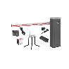 Kit COMPLETO Barrera Izquierda XBF Con Corona LED / Brazo Iluminado de 3M / Incluye Sensor de Masa, Transformador, Lazo Magnéti