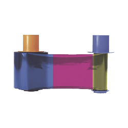 Ribbon Full Color YMCK 750 Imágenes para HDP6600