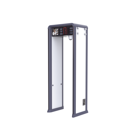 Arco Detector de Metales con Cámara 4MP y Doble Pantalla 7" y 29" / Hasta 72 Zonas Configurable / Tecnología Anti-Interferenci