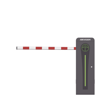Barrera Vehicular con Brazo Abatible por Colisión 4 mts INCLUIDO / Izquierda / Alto Desempeño / Brushless / Semáforo Rojo-Ver