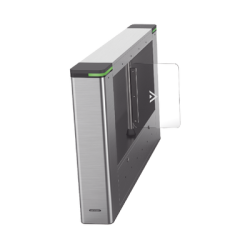 Torniquete IZQUIERDO tipo Swing para Carril de 90 cms / Incluye Lector de Tarjeta / TCP/IP / Administrable por iVMS-4200 (Requie