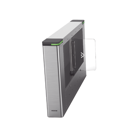 Torniquete IZQUIERDO tipo Swing para Carril de 90 cms / Incluye Lector de Tarjeta / TCP/IP / Administrable por iVMS-4200 (Requie