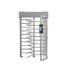 Torniquete SENCILLO (1 Carril) de Cuerpo Completo Bidireccional / Exterior / Acero Inoxidable SUS304 / 30 Personas por Minuto / 