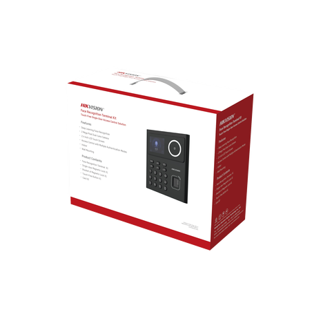 Kit WiFi de Control de Acceso Lite TODO INCLUIDO con Lector de Rostros, Tarjetas y Huellas / 500 Rostros / Compatible con App HI