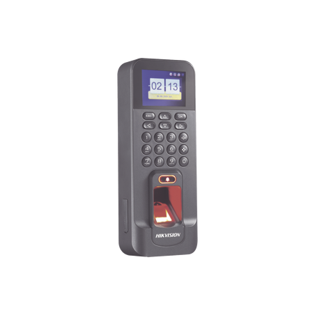 Biométrico WiFi de Acceso y Asistencia Compatible con APP Hik-Connect (P2P) / Soporta Biometrico Esclavo RS-485 / Lectura de Hu