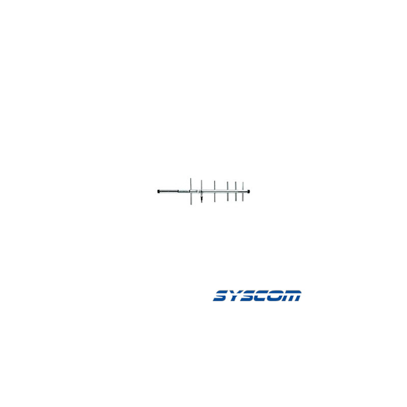 Antena Base, Direccional, Rango de Frecuencia 896 - 970 MHz (Yagi 6 elementos).