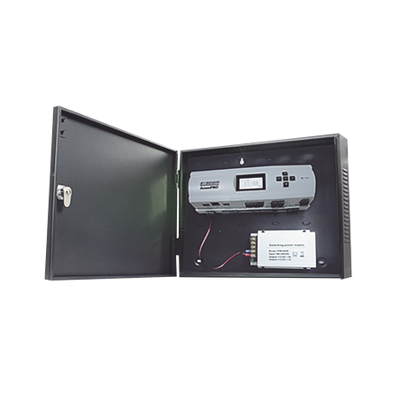 Controlador de Acceso / 4 Puertas / Biometría Integrada / 3,000 Huellas / Compatible con Sistemas de Elevadores (10 Pisos) / In