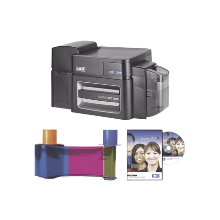Kit de Impresora Profesional de Doble Cara DTC1500/ Borrado información/ Marca de Agua/ Incluye Ribbon y Software