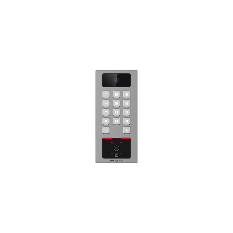 Teclado con Lector Físico de QRs para Exterior Antivandálico IP65 & IK09 con función de Videoportero Multiapartamento / Tarje