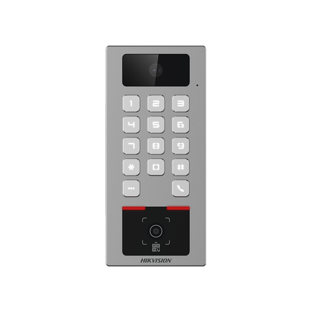 Teclado con Lector Físico de QRs para Exterior Antivandálico IP65 & IK09 con función de Videoportero Multiapartamento / Tarje