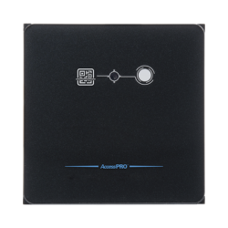 Lector de códigos QR, tarjetas de proximidad de 125 KHZ tipo EM y tarjetas MIFARE / Wiegand