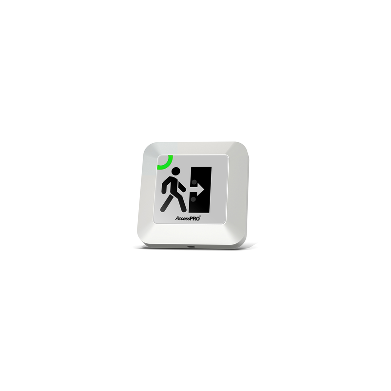 Botón de Salida sin Contacto Compatible con Control Remoto / Temporizado / Distancia Ajustable / Diseño Moderno