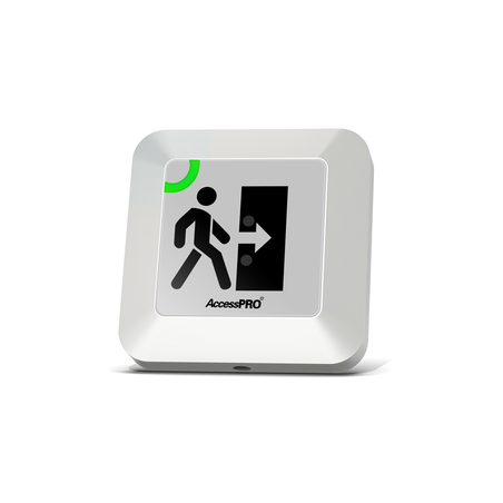 Botón de Salida sin Contacto Compatible con Control Remoto / Temporizado / Distancia Ajustable / Diseño Moderno