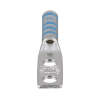 Terminal Doble Ojillo para Cable 6 AWG, Orificio 1/4, Distancia de 16mm entre orificios. 1 Pieza