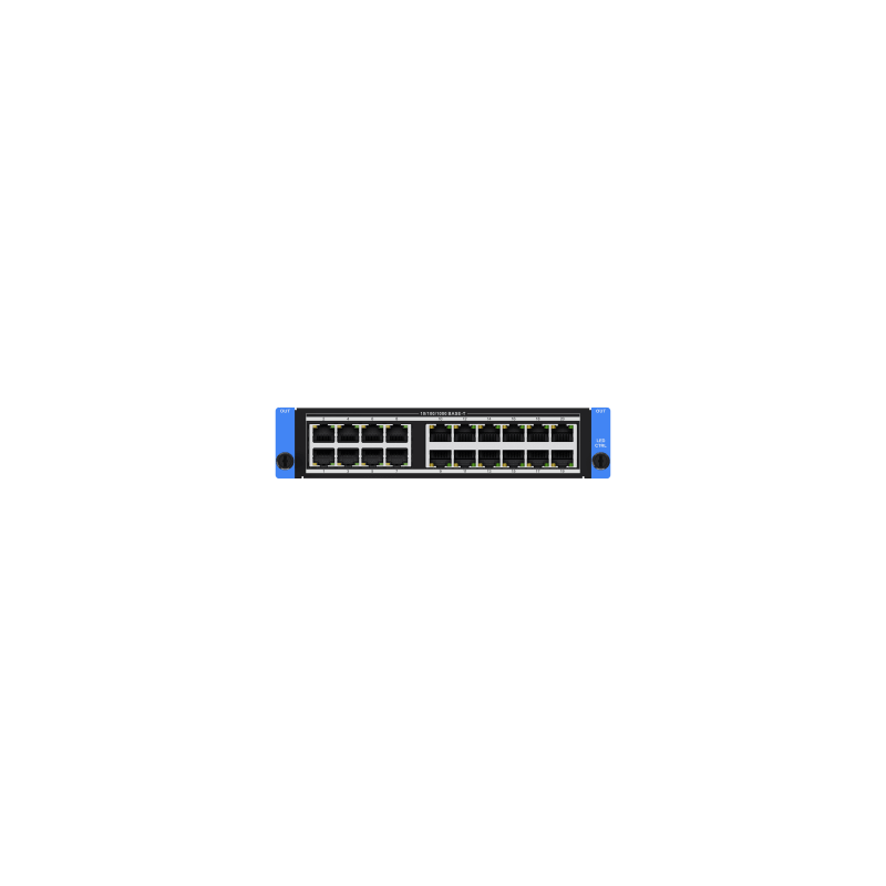 Tarjeta de 20 Puertos Ethernet Gigabit / Resolución 4K HDR10 / Carga Máxima 10.4 MP / Soporte HLG y SMPTE / Modos Mini y Está