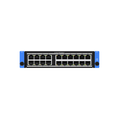 Tarjeta de 20 Puertos Ethernet Gigabit / Resolución 4K HDR10 / Carga Máxima 10.4 MP / Soporte HLG y SMPTE / Modos Mini y Está