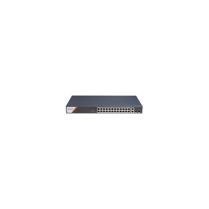 Switch Gigabit PoE+ / Administrable / 24 Puertos 1000 Mbps PoE+ (4 Puertos PoE++ 90 W) / 2 Puertos 1000 Mbps de Uplink / 2 Puert