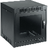 Gabinete SOHO para Oficinas Pequeñas y Home Office, 700 x 600 x 900 mm, Acero Negro, 11U, Ruedas, Sistema de Enfriamiento Pasiv