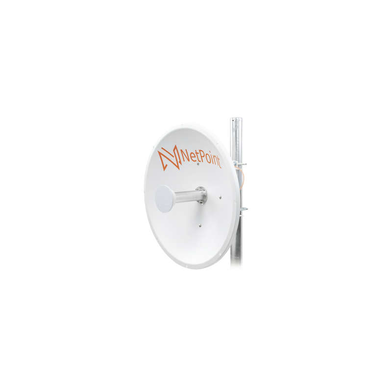 Antena Direccional de alto rendimiento / diámetro de 60 cm / 4.9-6.4 GHz / Ganancia 30 dBi / SLANT de 45 ° y 90 ° / Ideal par