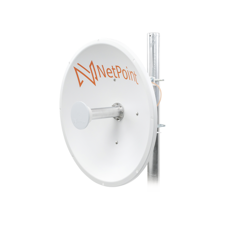 Antena Direccional de alto rendimiento / diámetro de 60 cm / 4.9-6.4 GHz / Ganancia 30 dBi / SLANT de 45 ° y 90 ° / Ideal par