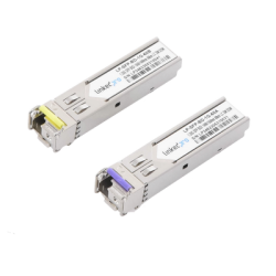 Transceptores Ópticos Bidireccionales SFP (Mini-Gbic) / Monomodo 1490 & 1550 nm / 1.25 Gbps / 1000BASE-BX / Conector LC/UPC Sim