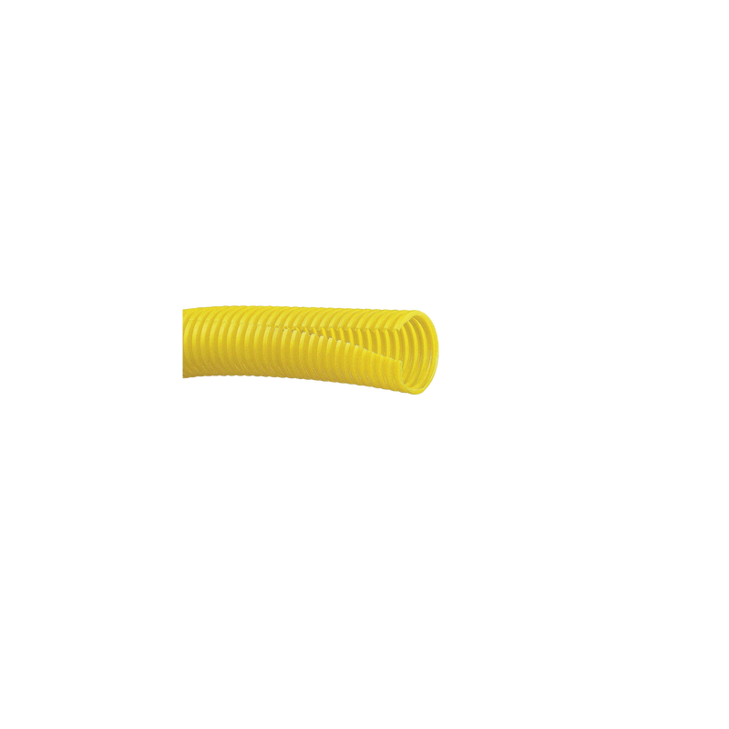 Tubo Corrugado Abierto para Protección de Cables, 1.50in (38.1 mm) de Diámetro, 152.4 m de Largo, Color Amarillo