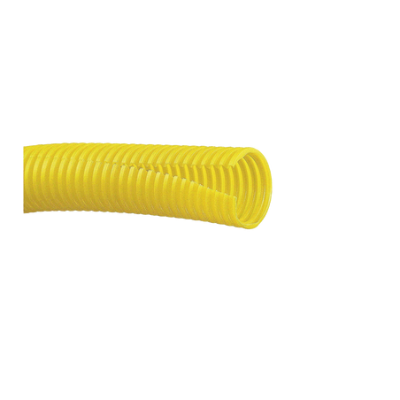 Tubo Corrugado Abierto para Protección de Cables, 1.50in (38.1 mm) de Diámetro, 152.4 m de Largo, Color Amarillo