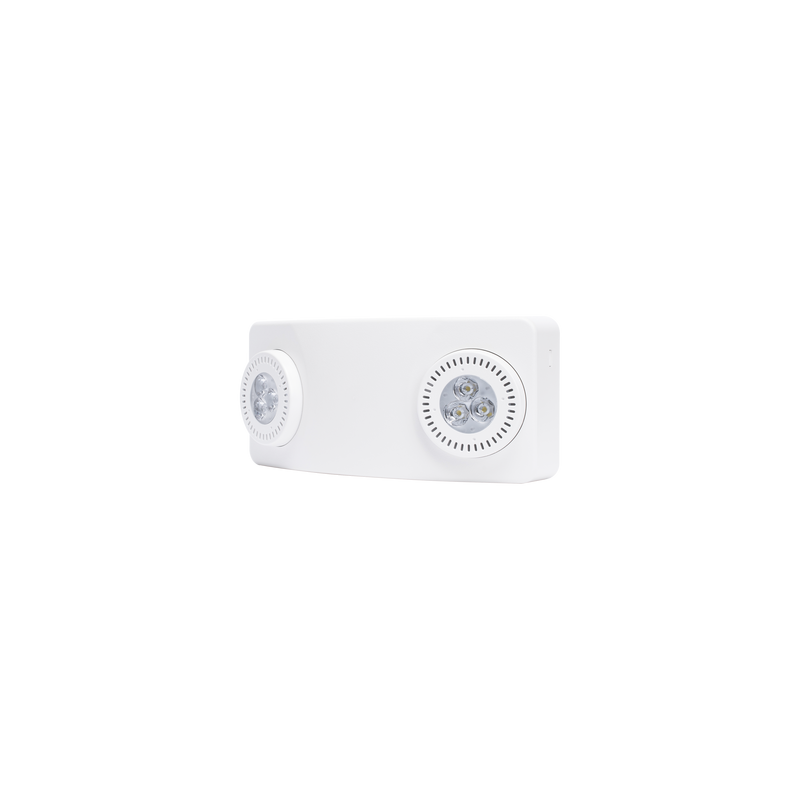 Luz de Emergencia Dual LED /520lm/uso rudo/montaje en pared o techo/batería de respaldo incluida