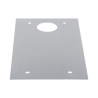 Base para Barrera FAAC640 y FAAC642 Inoxidable