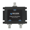 Divisor de Potencia Coaxial 2 Vías / 698-2700 MHz / 75 Ohm / Pérdida por División 3 dB / Aislamiento ≥20 dB / Conector F-he