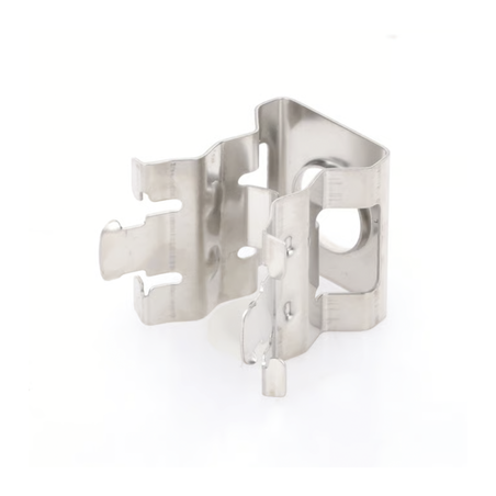 Sujetador Tipo Snap In Para Cable Coaxial de 1/2" Kit de 10 Piezas.