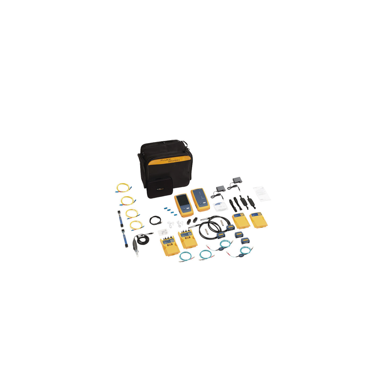 Certificador DSX-8000 para Cable de Cobre Cat5e, Cat6, Cat6A y Cat8, Con Módulos OLTS Quad CertiFiber Pro, Con WiFi Integrado y