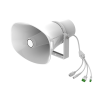 Altavoz SIP IP para Voceo y Paging / 2 Líneas SIP / Potencia 30W / IP66 Exterior / Alimentación PoE / Compatible con Conmutado