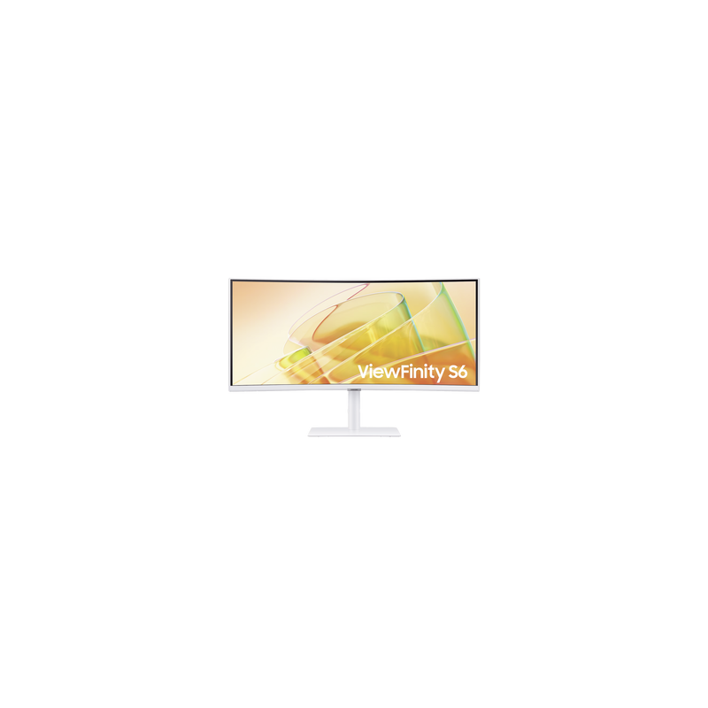 Monitor Curvo 34" Color Blanco / Aspecto 21:9 / Resolucion 3440 x 1440 / Frecuencia 100Hz / Entradas de Video HDMI / DisplayPort