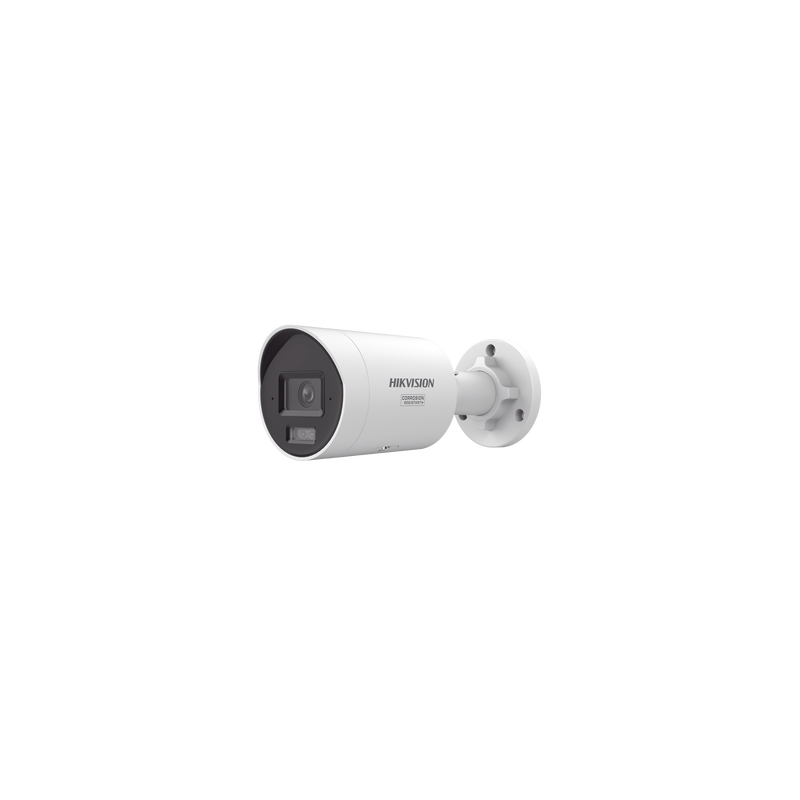 [Dual Light + ColorVu 3.0 + HikAI] Bala IP 4 Megapixel / Lente 2.8 mm / 40 mts IR + Luz Blanca / 2 Microfonos Integrados / Exter