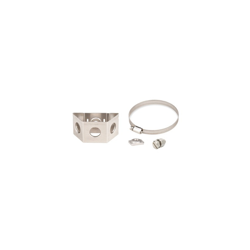 Adaptador para Sujetadores Tipo Mariposa. Instalación en Tubo con Diámetro 0.75 a 1.5 Pulgadas (19.05 a 38.1 mm). Paquete de 1