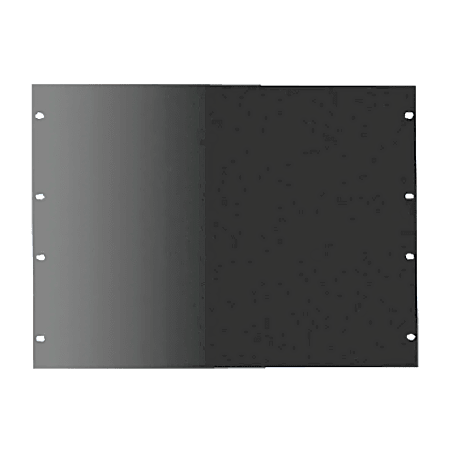 Tapa Ciega para Rack de 19 Pulgadas, 1 UR, Acero Negro