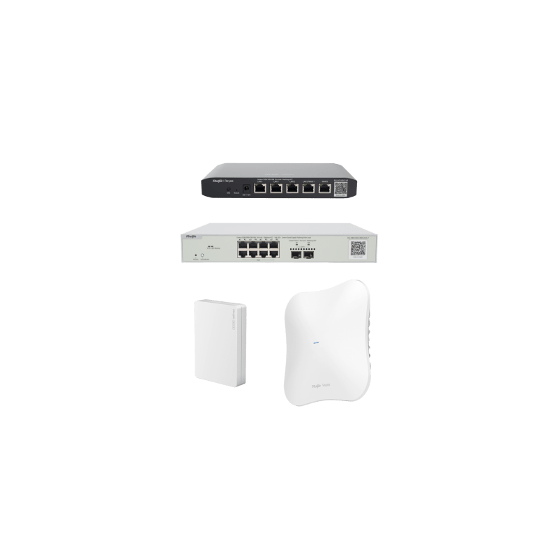 Equipos Ruijie DEMO Ideal para Probar Integraciones de Redes Business y Enterprise con WiFi 7