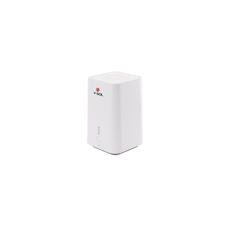 ONU DualMode GPON/EPON / Wi-Fi Doble Banda 2.4 y 5 GHz / Soporta MESH / 2 Puertos Gigabit / 1 Puerto PON SC/UPC / 1 puerto FXS /