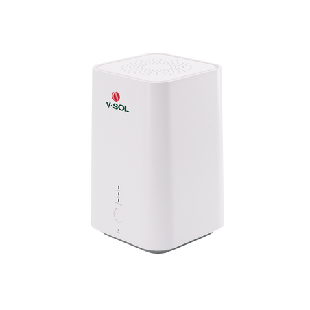 ONU DualMode GPON/EPON / Wi-Fi Doble Banda 2.4 y 5 GHz / Soporta MESH / 2 Puertos Gigabit / 1 Puerto PON SC/UPC / 1 puerto FXS /