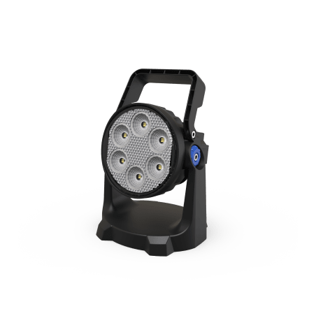 Lámpara de trabajo de mano de 6 LED, con batería recargable y montaje magnético, IP67